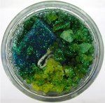 Scented Cocktail Candle Rain Of Luck - Blue & White