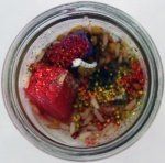 Scented Cocktail Candle Prosperity And Abundance - Yellow Green Red & White